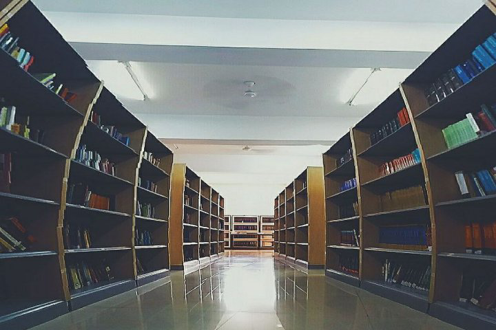 Hidayatullah National Law University, Raipur Book Rake of Hidayatullah National Law University